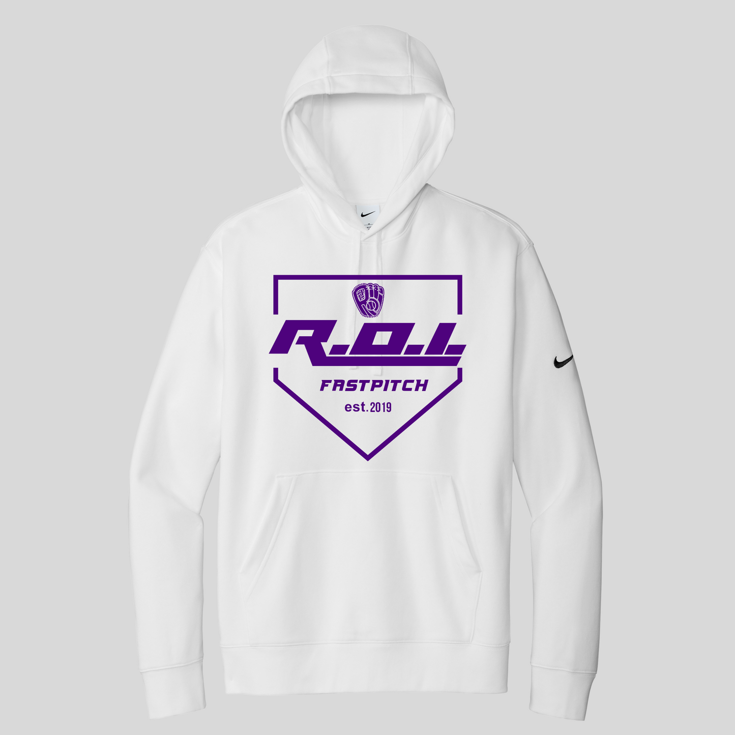 ROI Logo Home Plate- NIKE