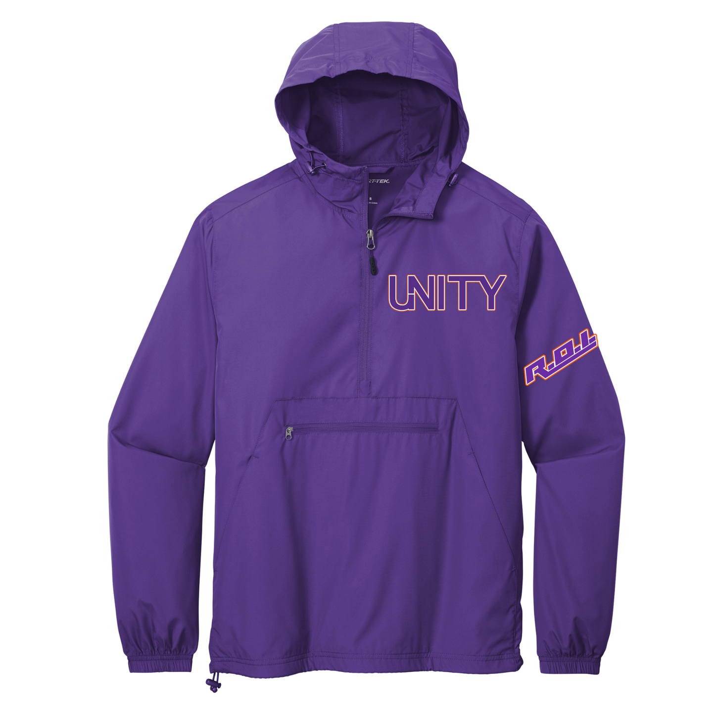 Unity- 1/4 Zip Jacket Packable Anorak