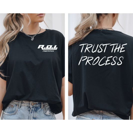 TRUST THE PROCESS- white