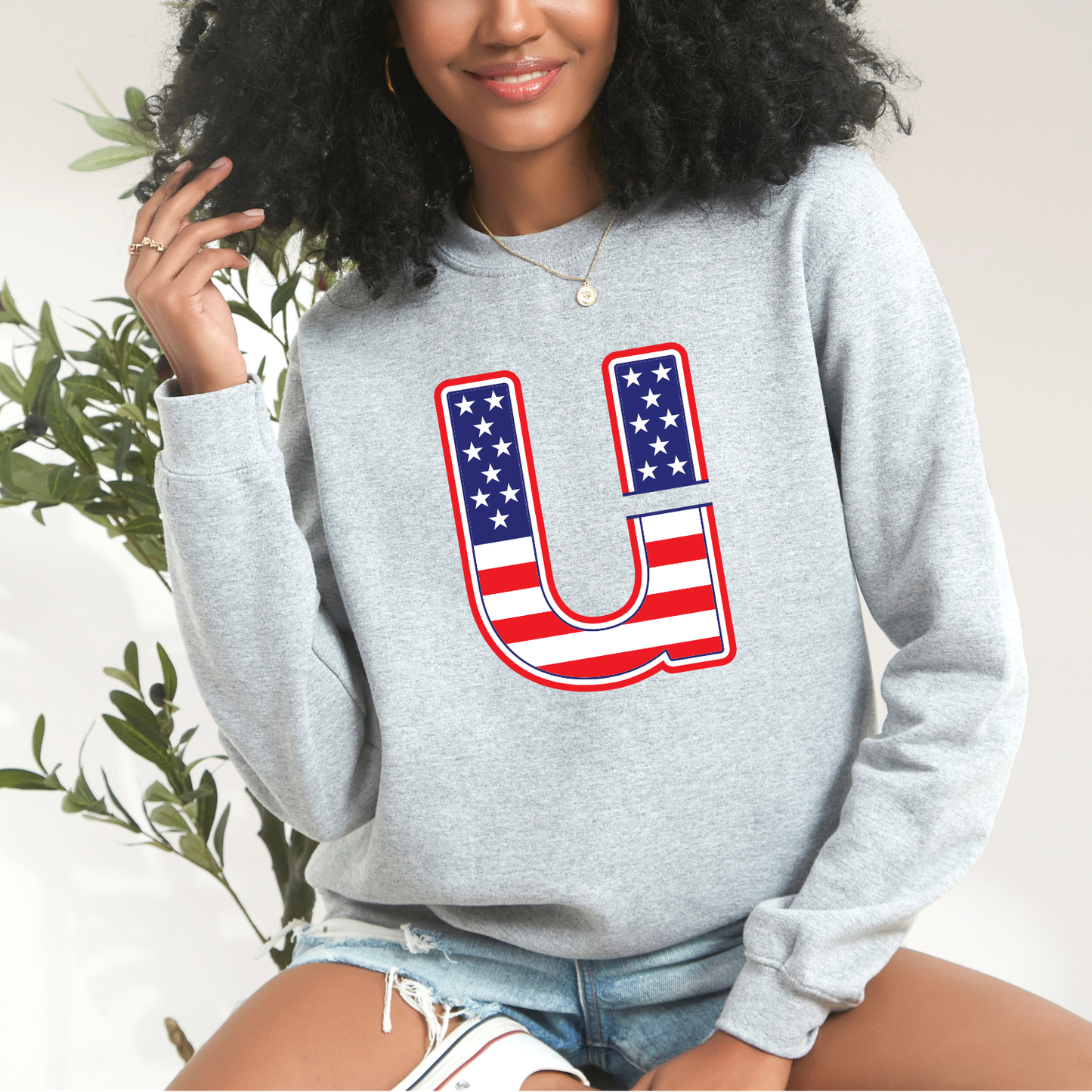 U Logo Stars & Stripes