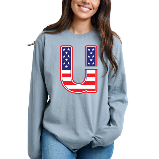 U Logo Stars & Stripes
