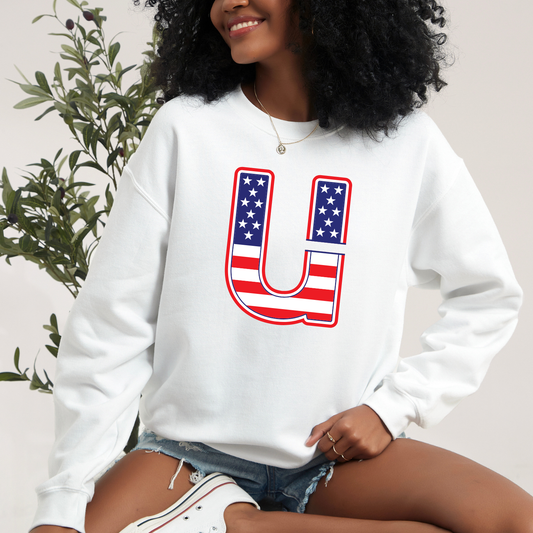 U Logo Stars & Stripes