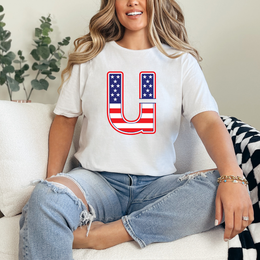 U Logo Stars & Stripes