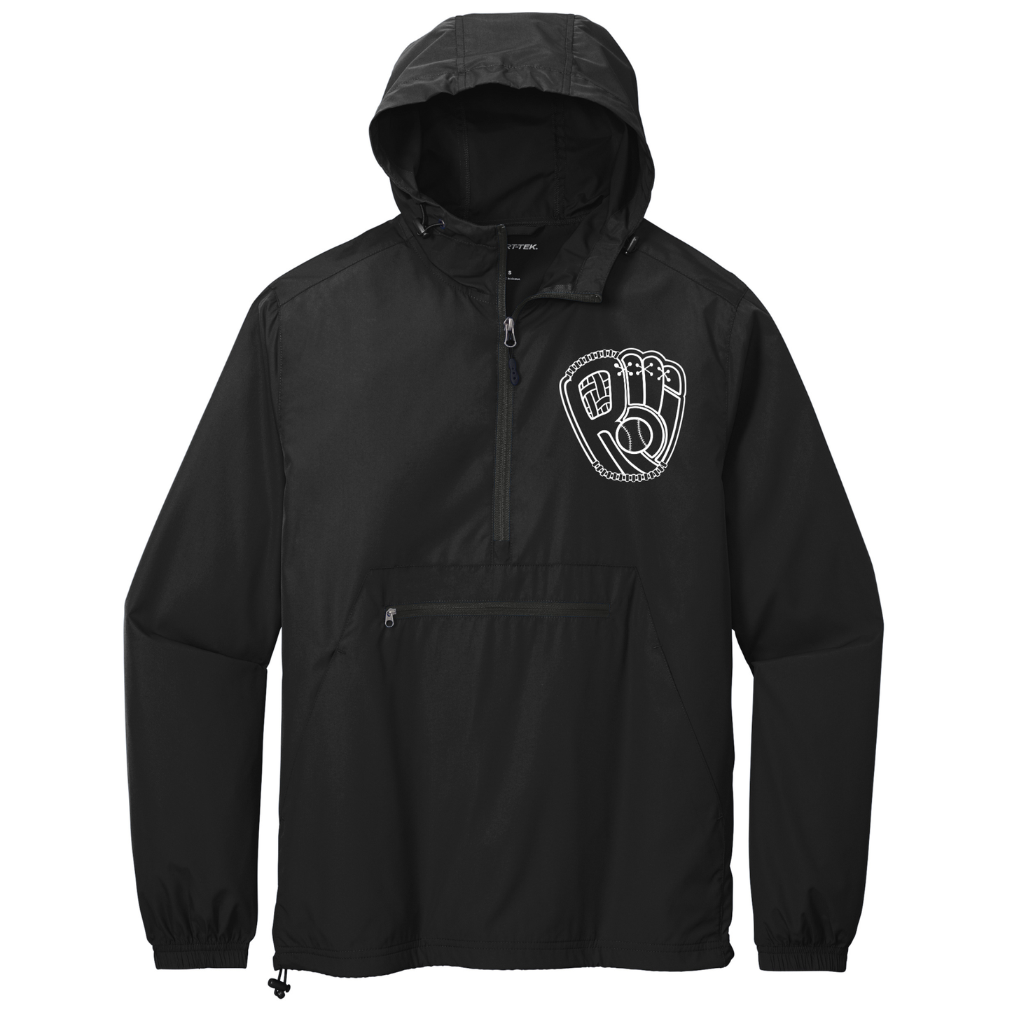ROI Logo 1/4 Zip Jacket- Packable Anorak